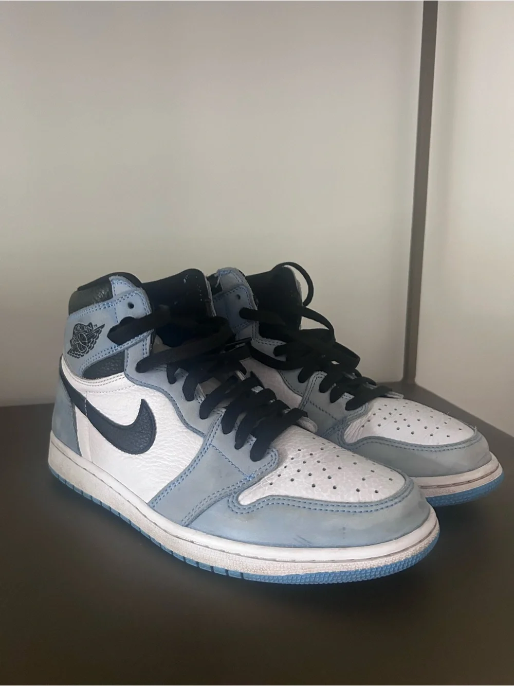 Air Jordan 1, Retro High-Top Sneaker in Carolina Blue